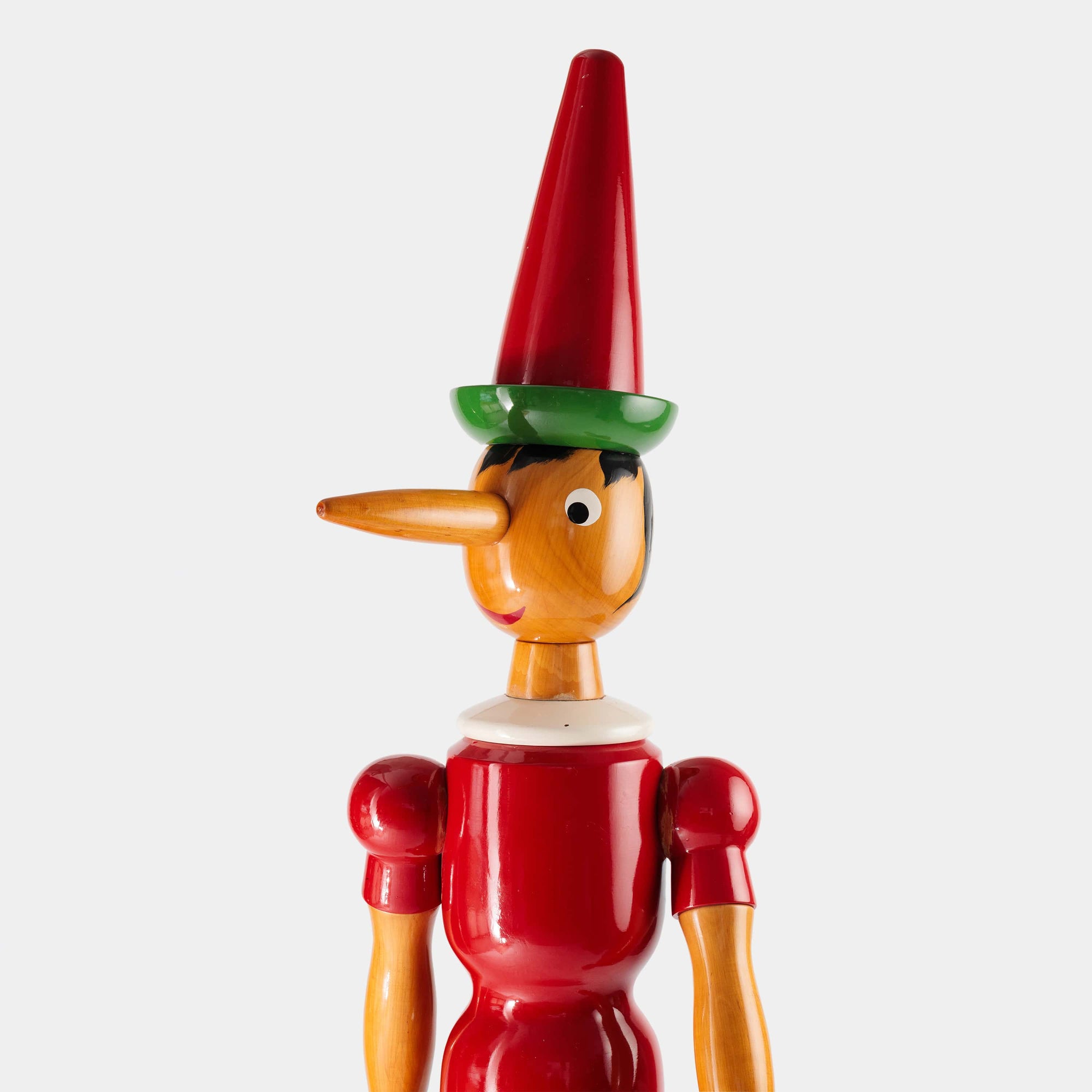 Handmade Wood Pinocchio 1980s