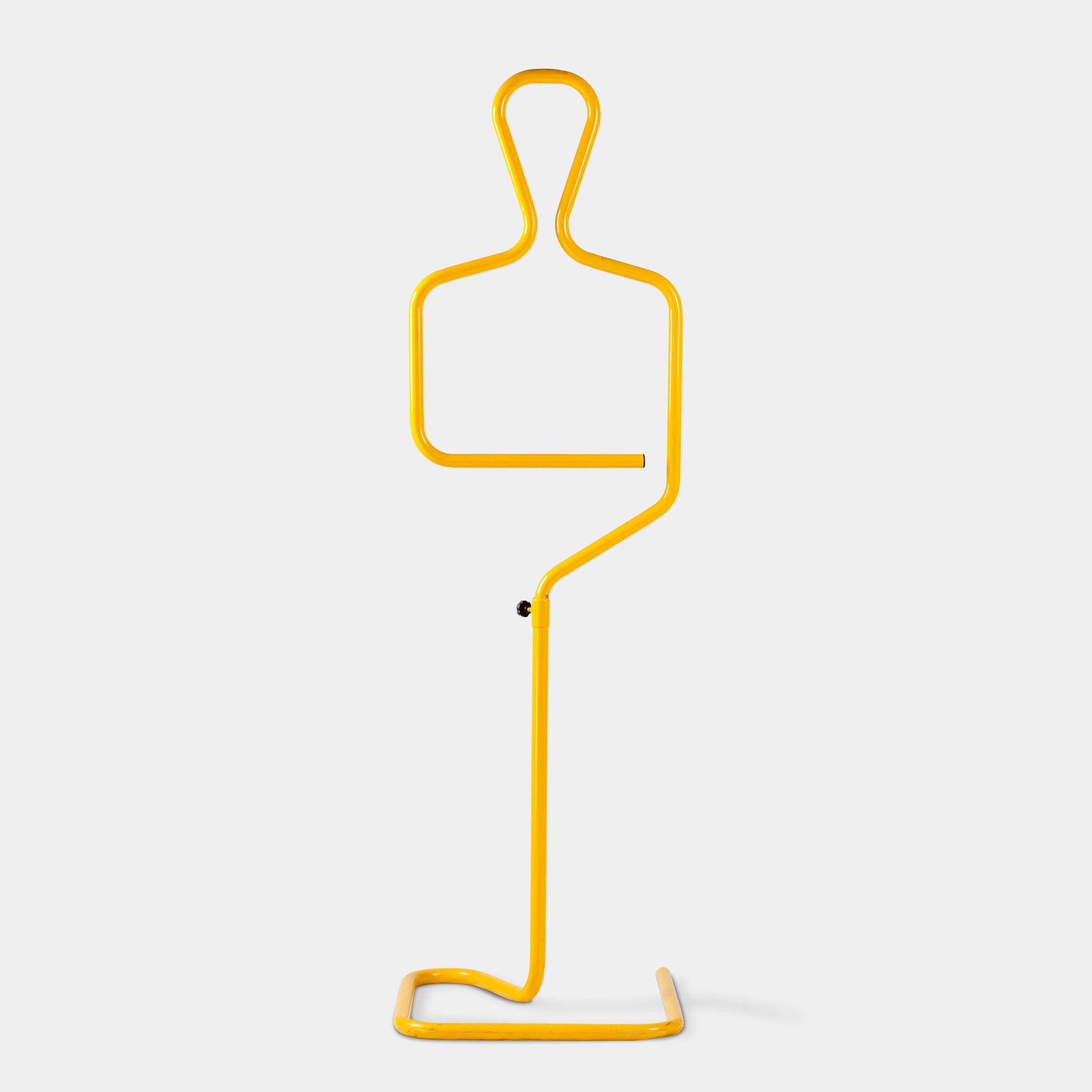 Yellow Steel Valet Stand 1980s