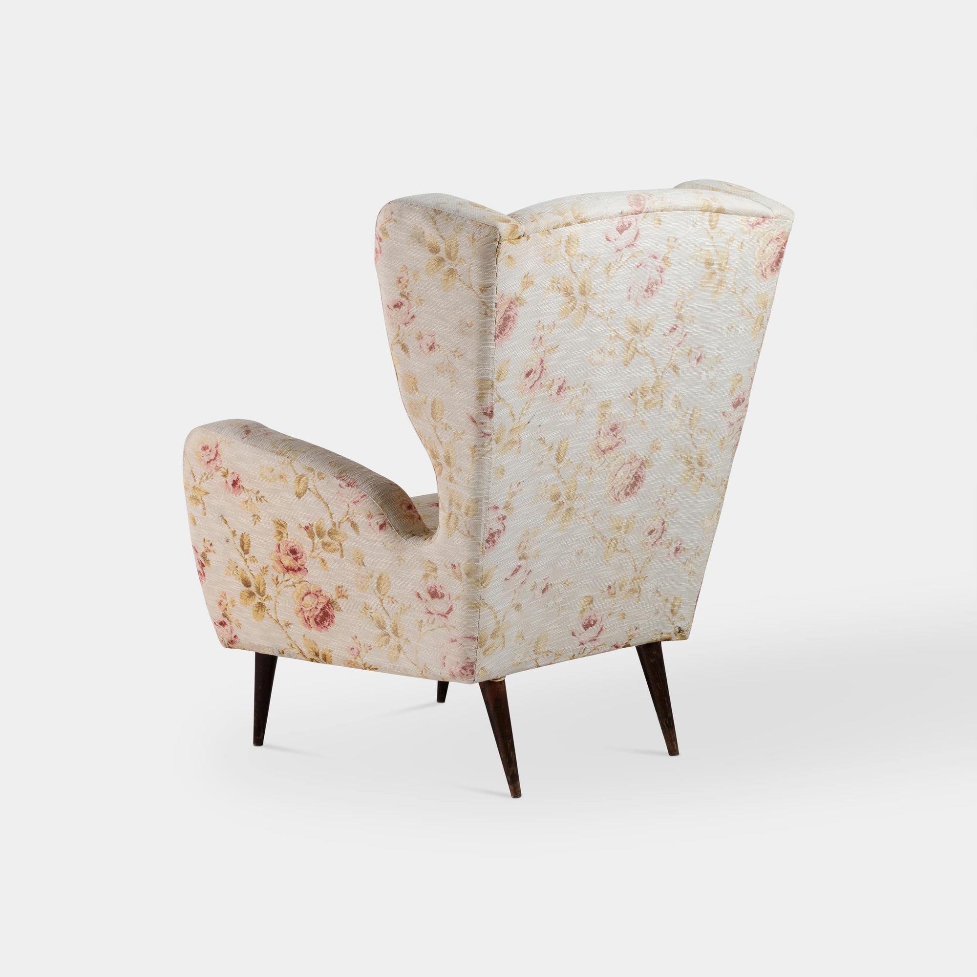 Floral Armchairs 1950s Gio Ponti Style - Set of 2