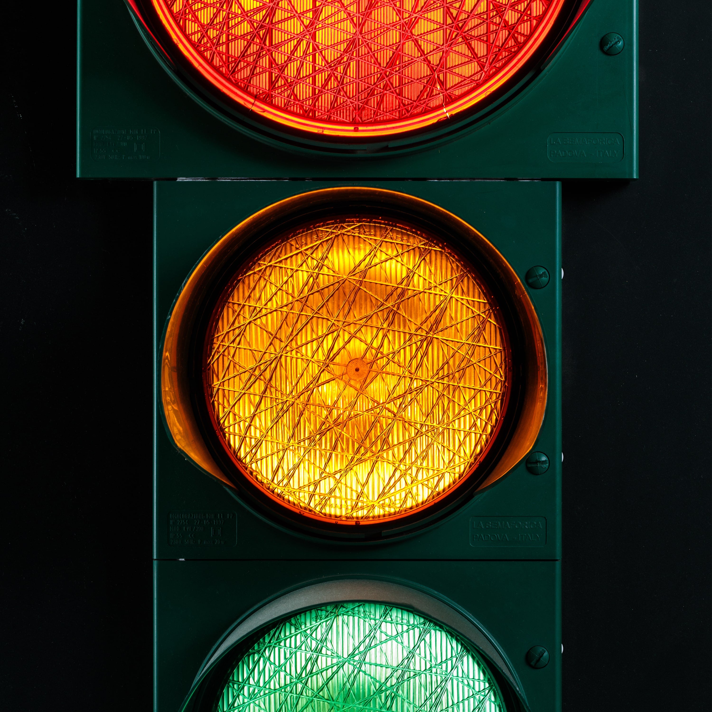 Illuminated Traffic Light 1990s | Matisse Design Iconico
